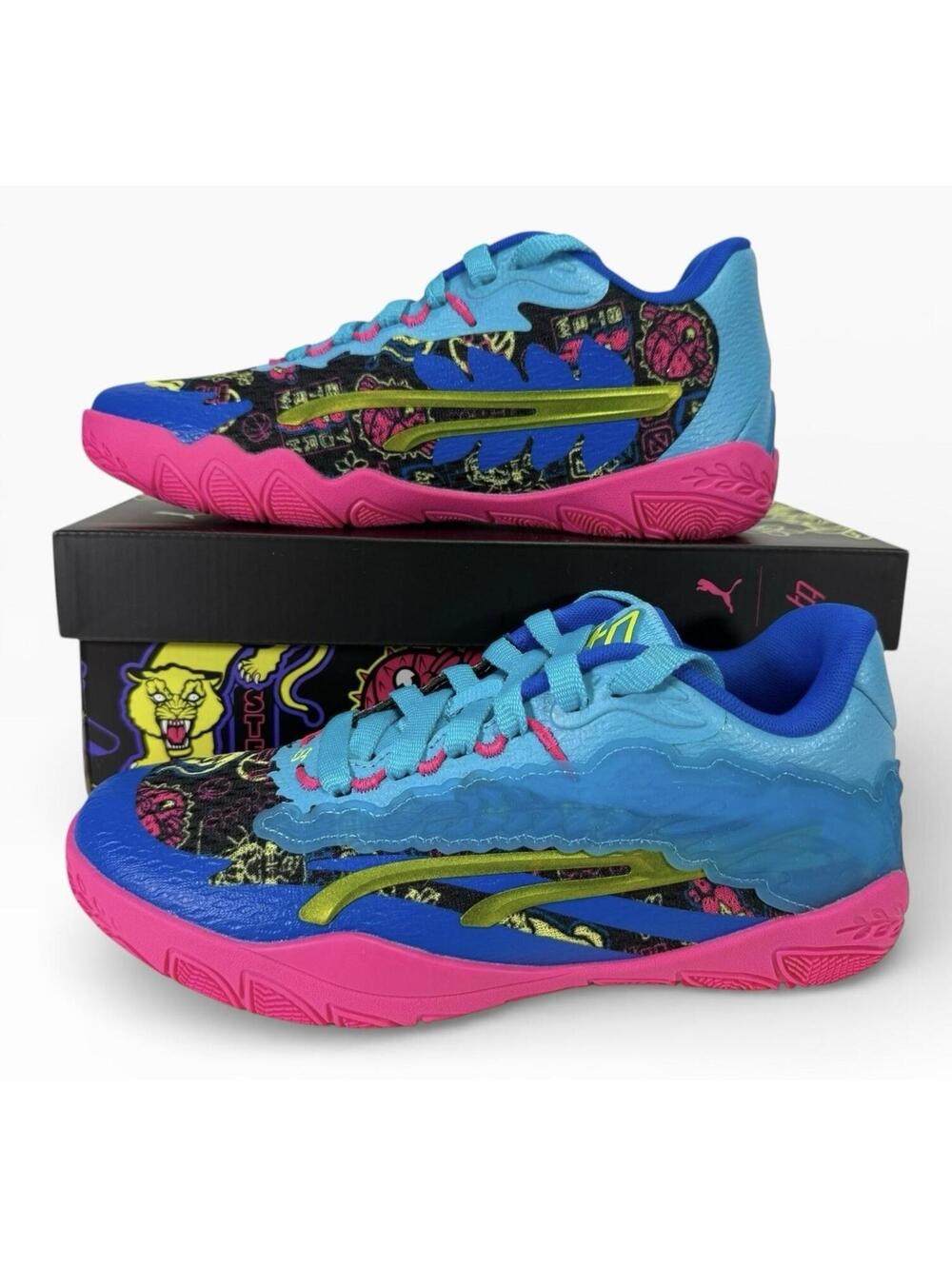 PUMA X MIDNIGHT IN TOKYO NIGHTS Stewie 3 Sneakers 380070 01 Women's Size 9